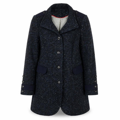 Womens UK Size 12 NEXT Blue Military Jacket