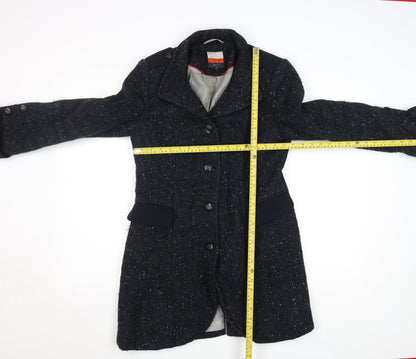 Womens UK Size 12 NEXT Blue Military Jacket
