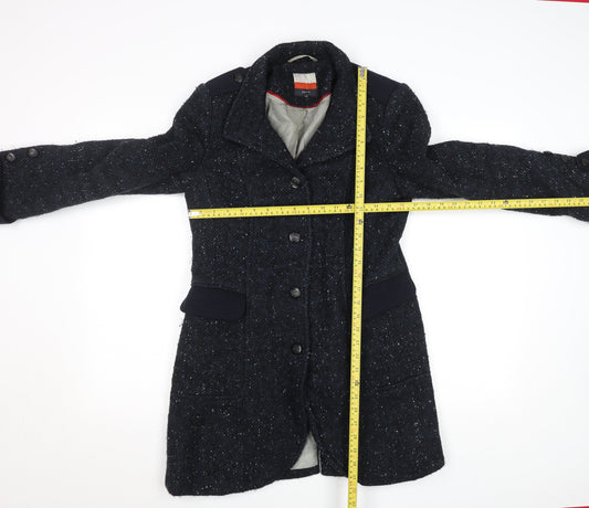 Womens UK Size 12 NEXT Blue Military Jacket