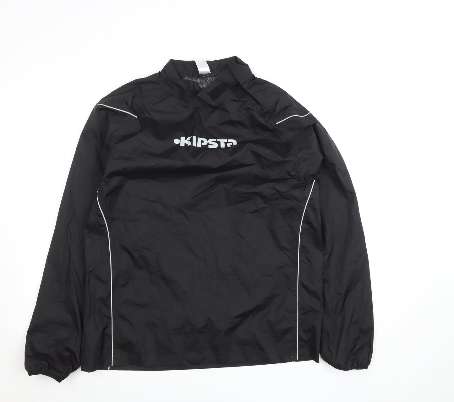 Mens UK Size M DECATHLON Black Windbreaker Coat