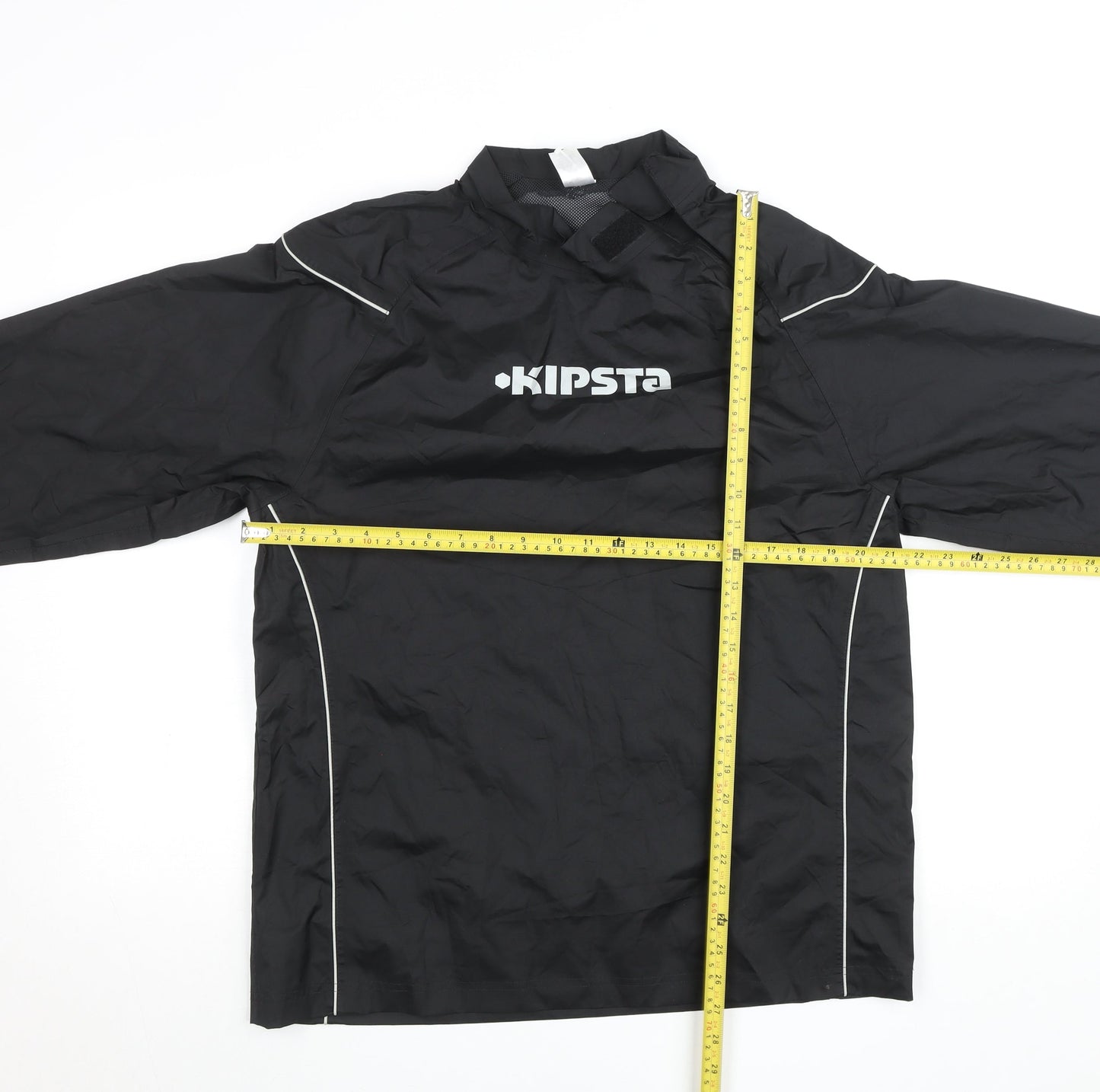 Mens UK Size M DECATHLON Black Windbreaker Coat