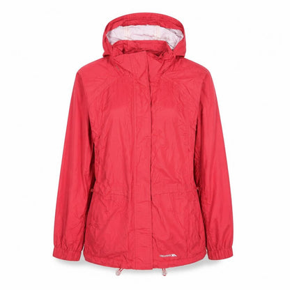 Womens UK Size 14 Trespass Red Rain Coat