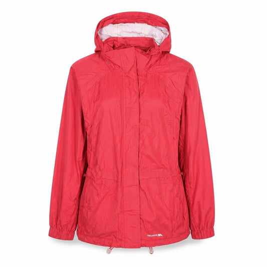 Womens UK Size 14 Trespass Red Rain Coat