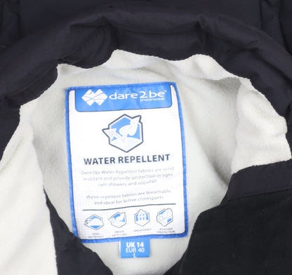 Dare 2b Women’s Black Quilted Water Repellent Waistcoat UK 14