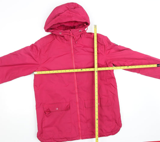Womens UK Size 12 Regatta Pink Rain Coat