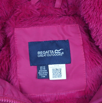 Womens UK Size 12 Regatta Pink Rain Coat
