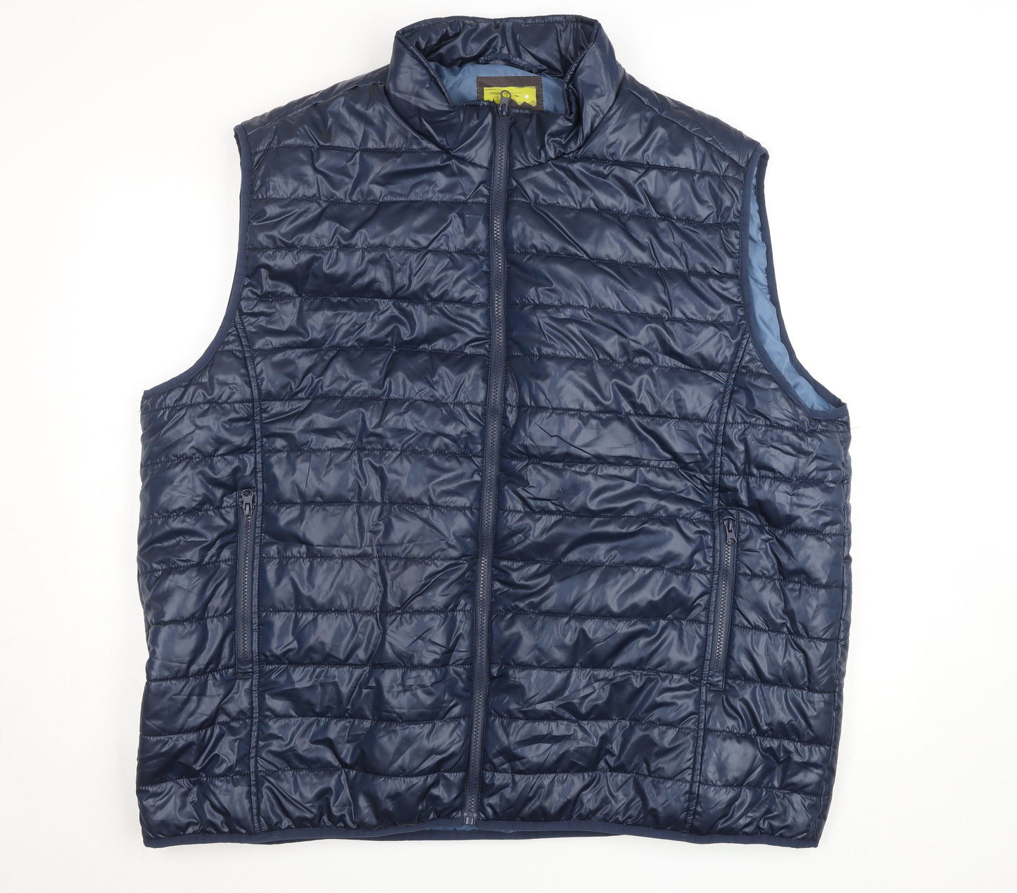 Mens UK Size L atlas for men Blue Puffer Jacket