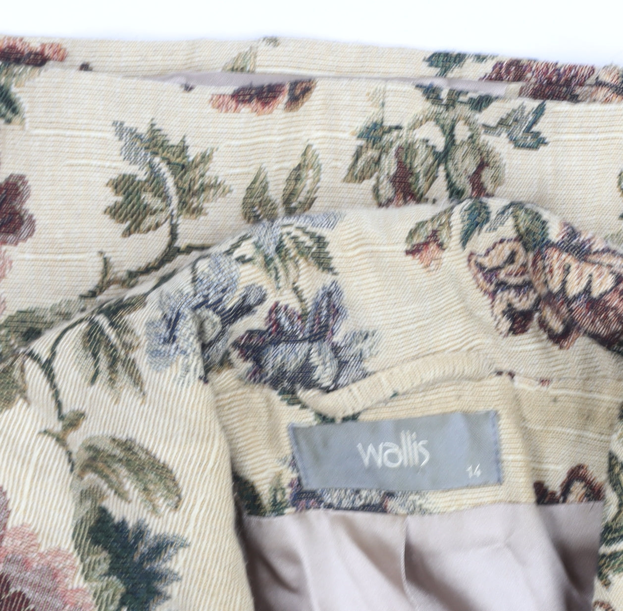 Womens UK Size 14 Wallis Beige Classic