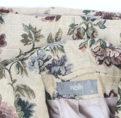 Womens UK Size 14 Wallis Beige Classic
