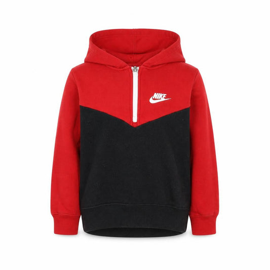 Boys UK Size 5-6 Years Nike Red Full Zip Hoodie