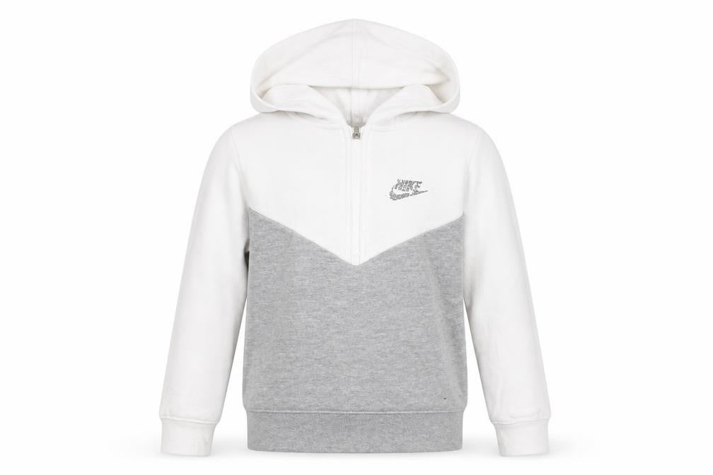 Boys UK Size 6-7 Years Nike Grey Full Zip Hoodie