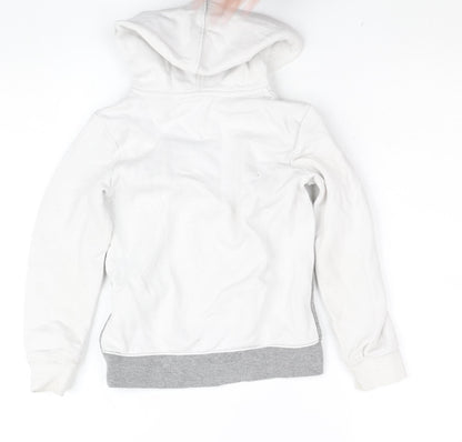 Boys UK Size 6-7 Years Nike Grey Full Zip Hoodie