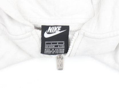 Boys UK Size 6-7 Years Nike Grey Full Zip Hoodie