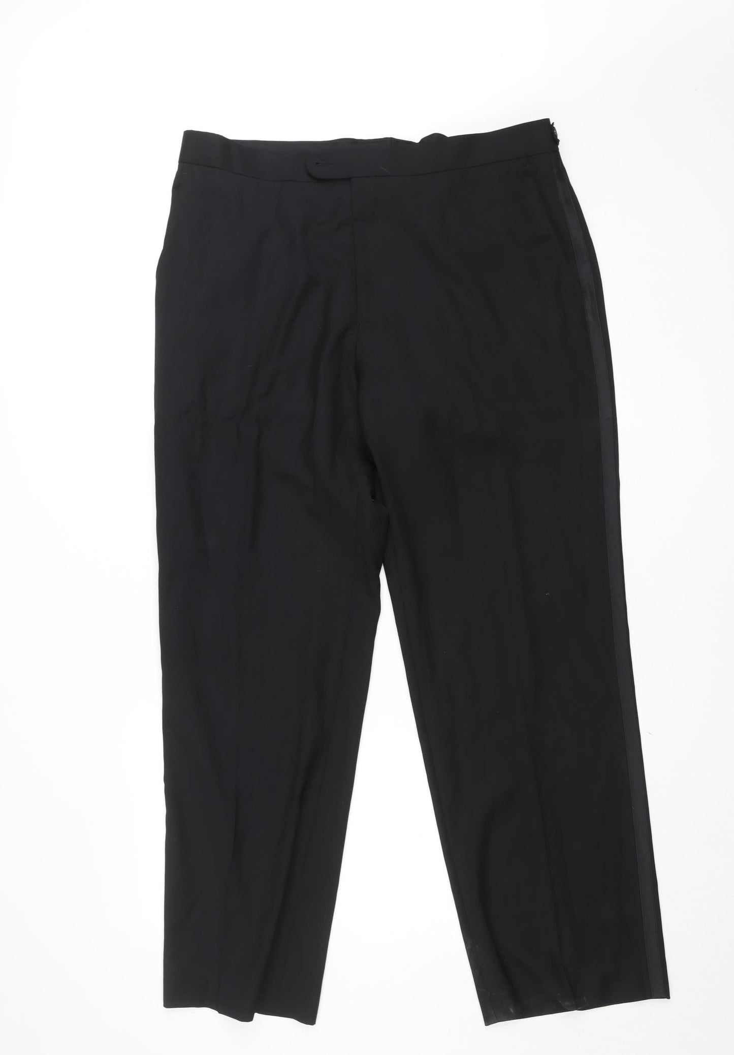 Womens UK Size 20 Taylor & Wright Regular Fit Dress Pants Black Trousers