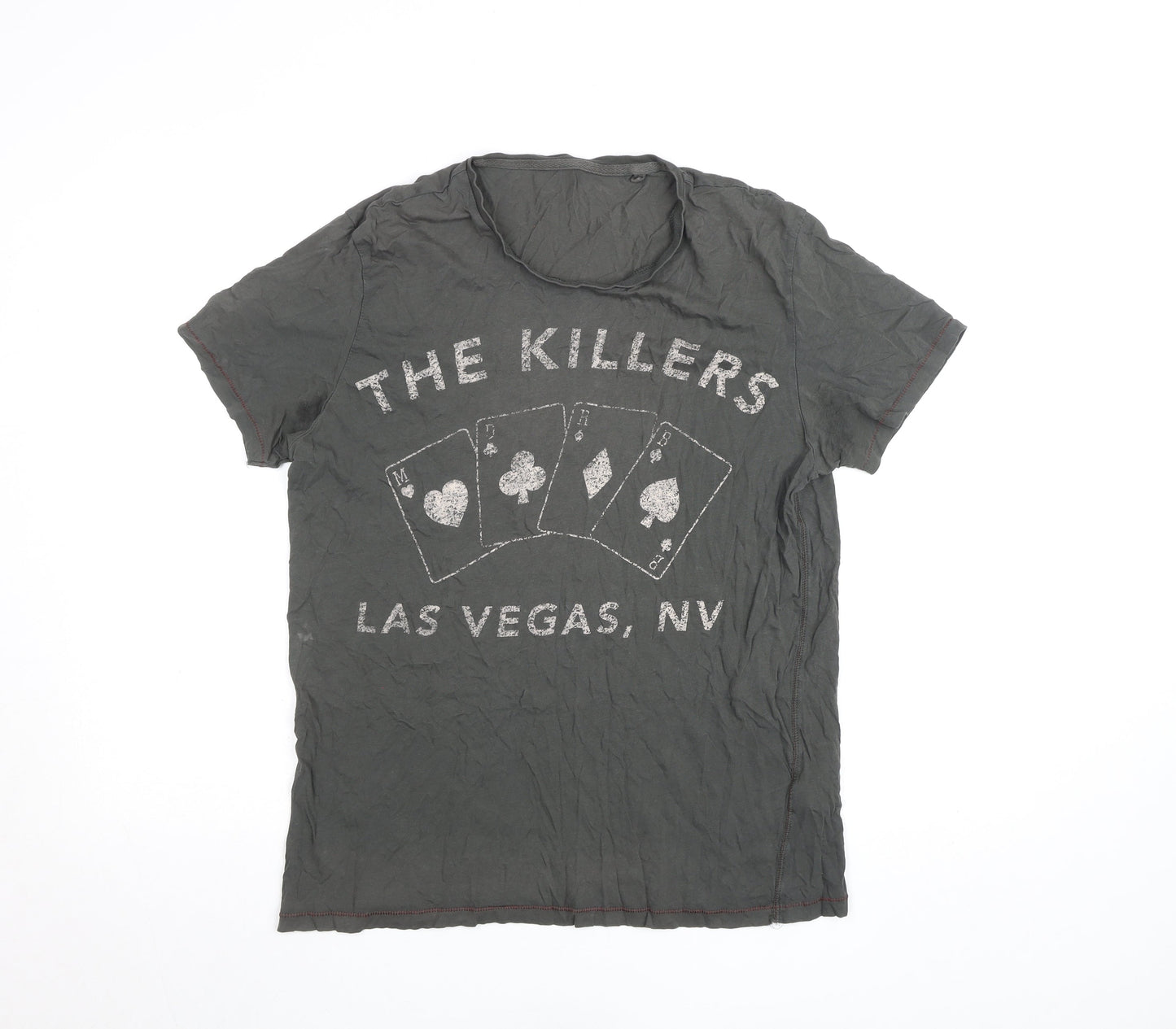 Womens UK Size M NEXT Grey Basic T-Shirt