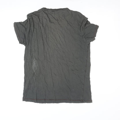 Womens UK Size M NEXT Grey Basic T-Shirt