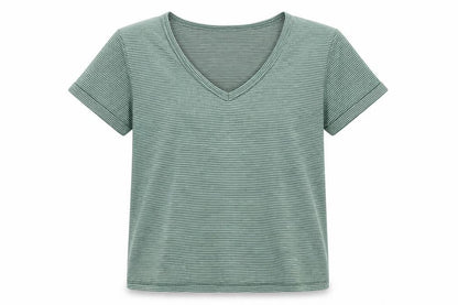 Womens UK Size S American Eagle Green Basic T-Shirt