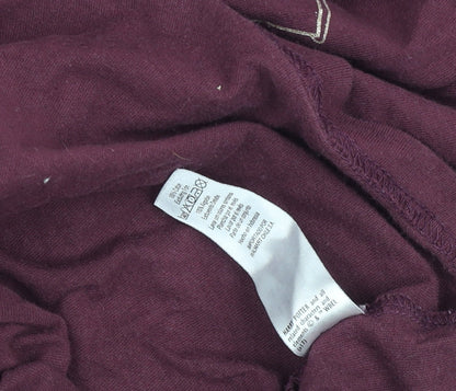 George Women’s Harry Potter Burgundy Short Sleeve T-Shirt Size 12