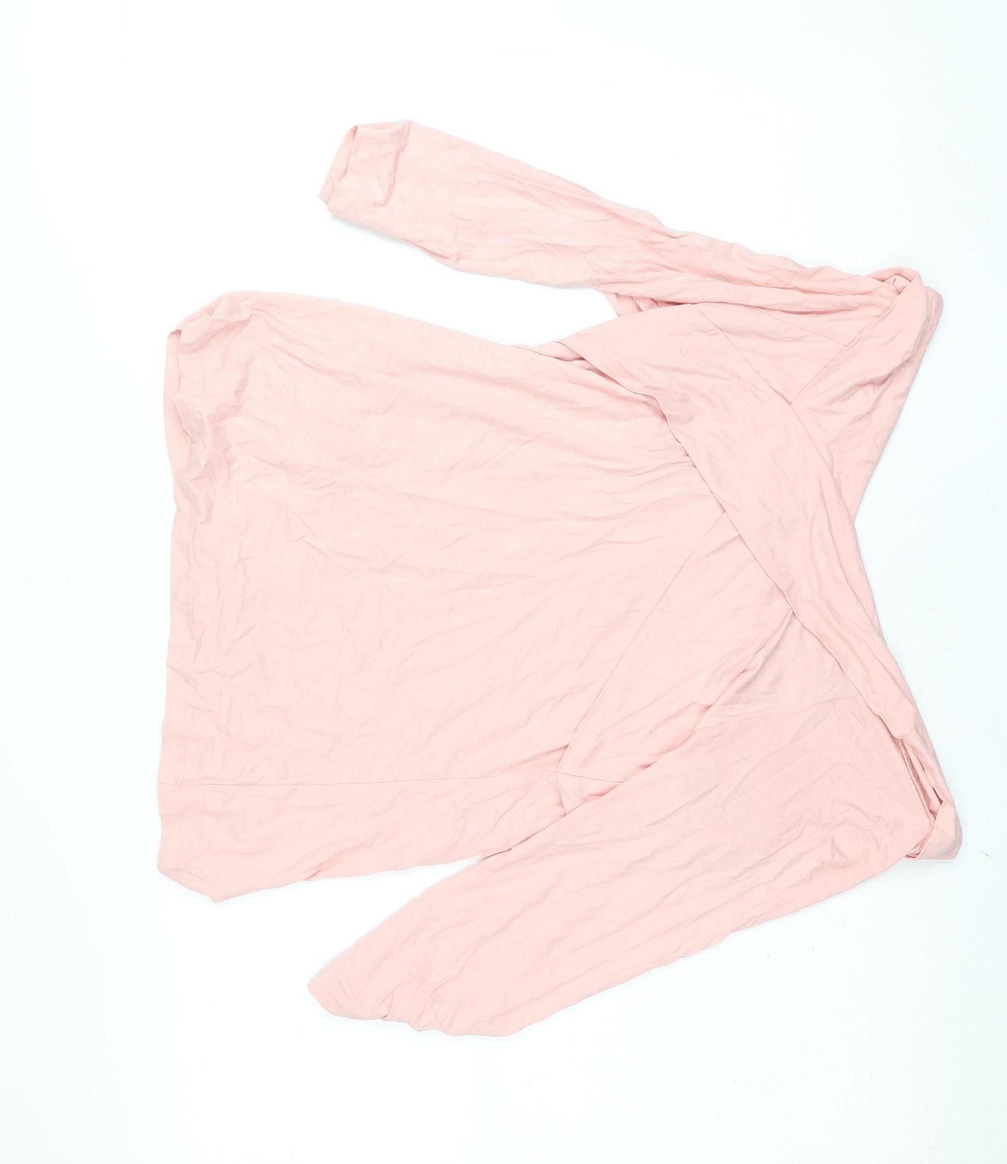 Womens UK Size 12 Bodyflirt Pink Wrap Blouse