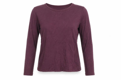 Womens UK Size S Zara Purple Basic T-Shirt