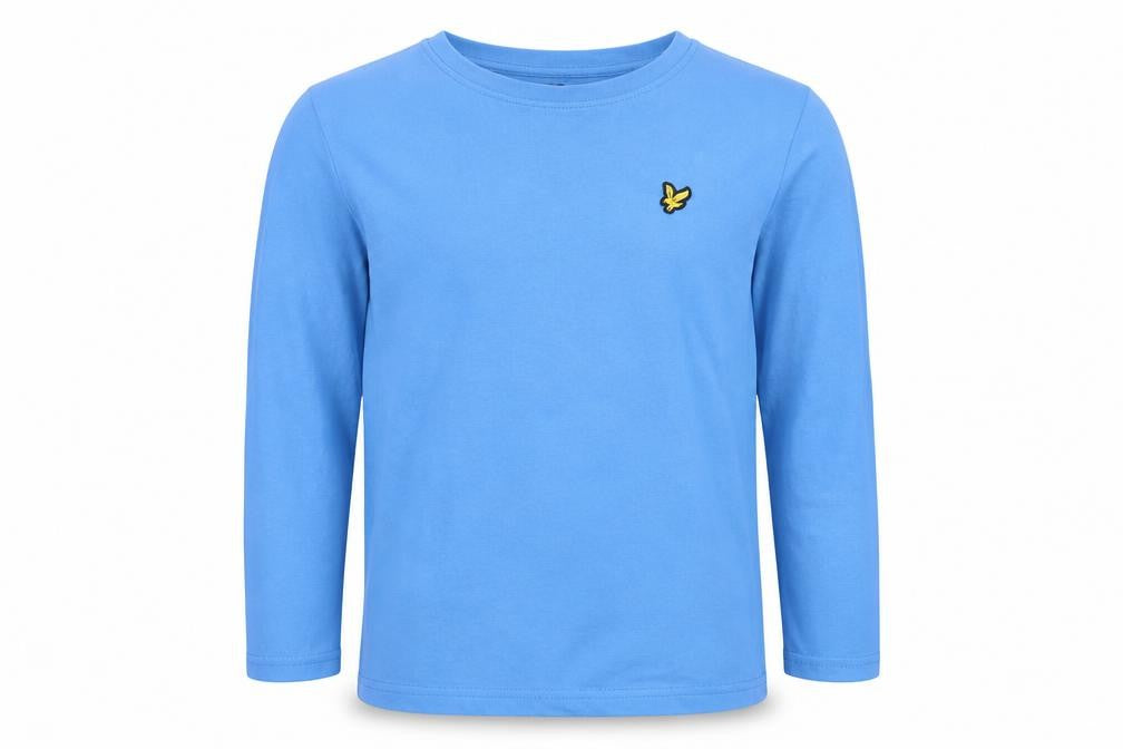 Boys UK Size 10 Years Lyle & Scott Blue Basic T-Shirt