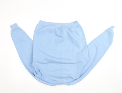 Womens UK Size M Sportex Blue Pullover Sweatshirt