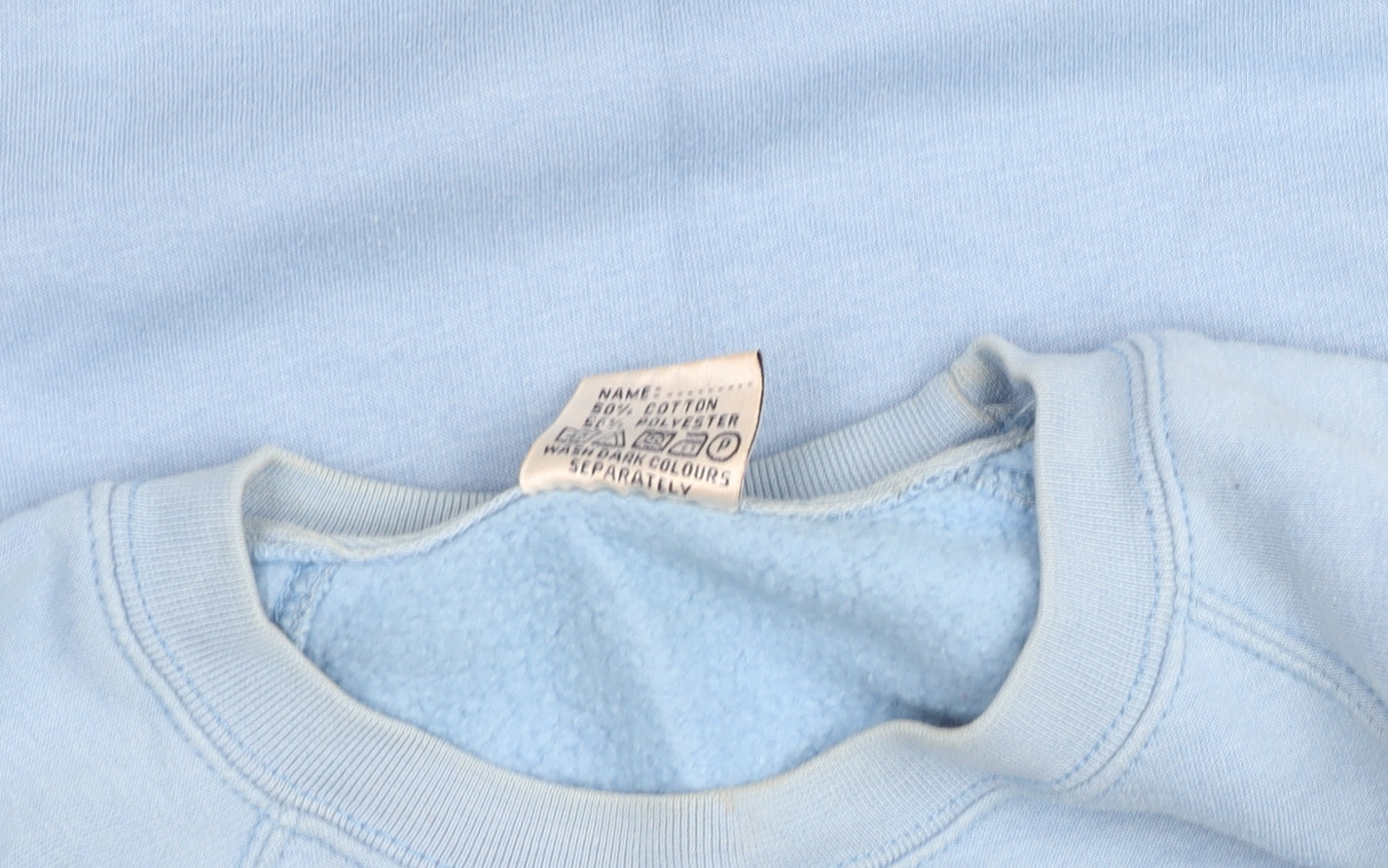 Womens UK Size M Sportex Blue Pullover Sweatshirt
