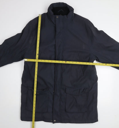 Mens UK Size 42 Skopes Blue Parka Coat
