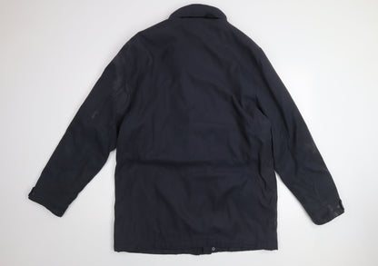 Mens UK Size 42 Skopes Blue Parka Coat