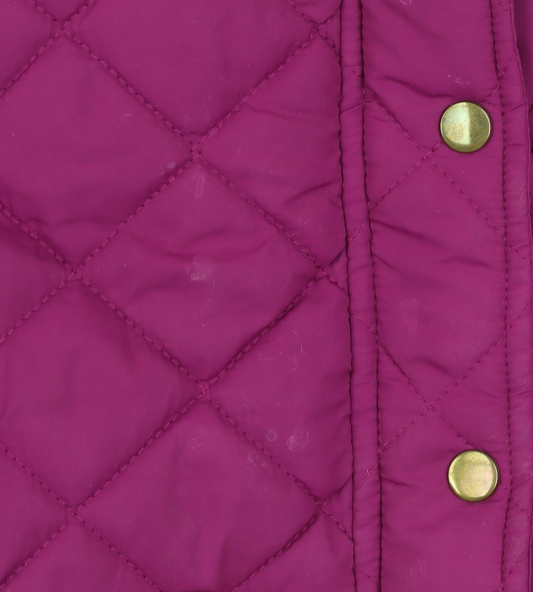 Denim Co. Women's Pink Quilted Sleeveless Waistcoat Size 14