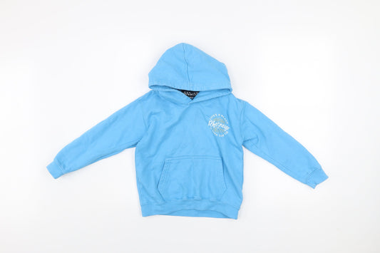 Boys UK Size M O'Shea Blue Pullover Hoodie