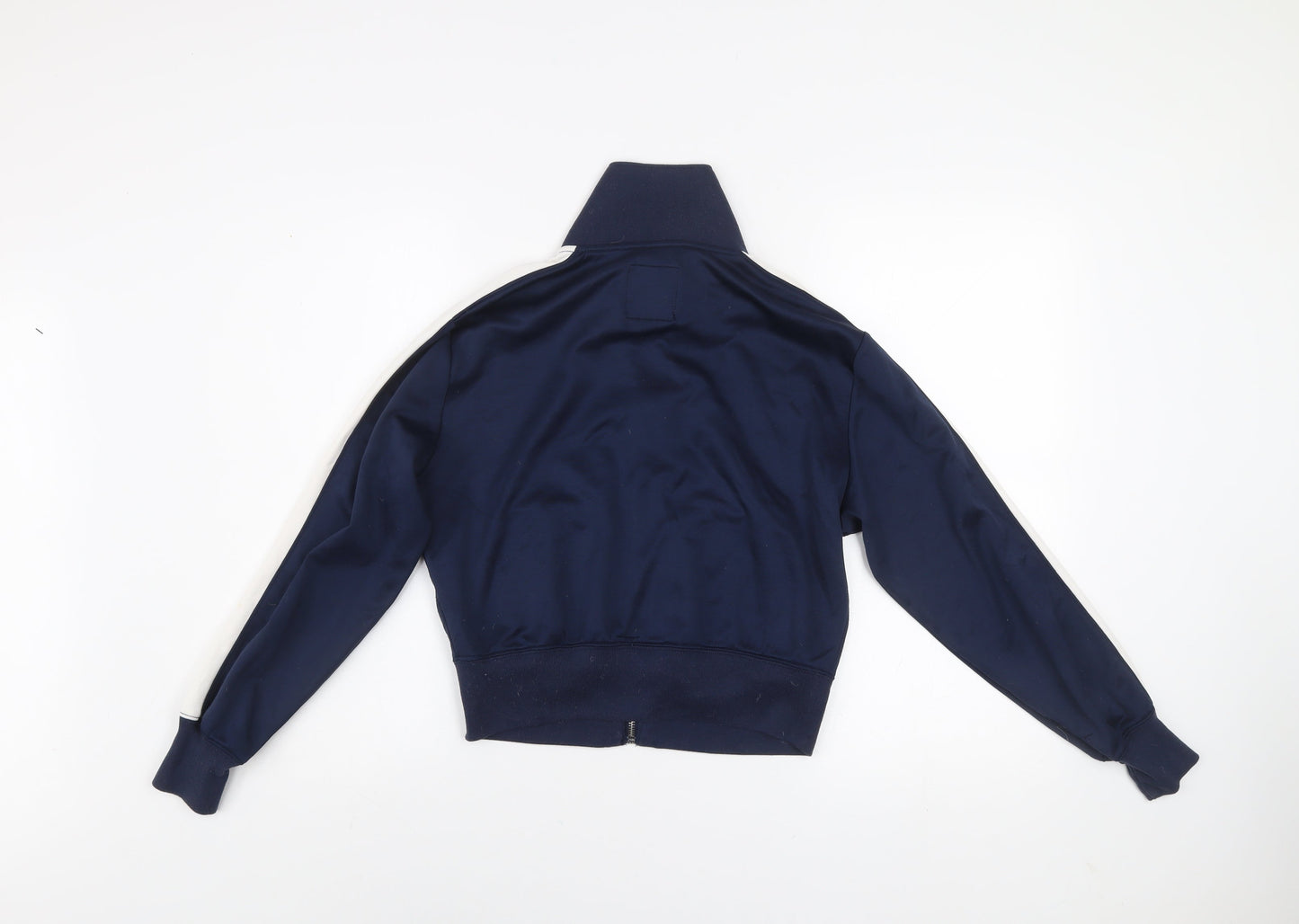 Abercrombie & Fitch Men's Blue XS Track Jacket Full Zip Cotton Blend