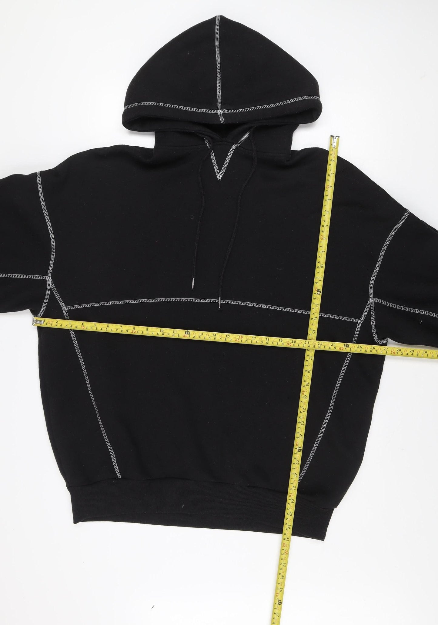 Womens UK Size 8 Missguided Black Pullover Hoodie