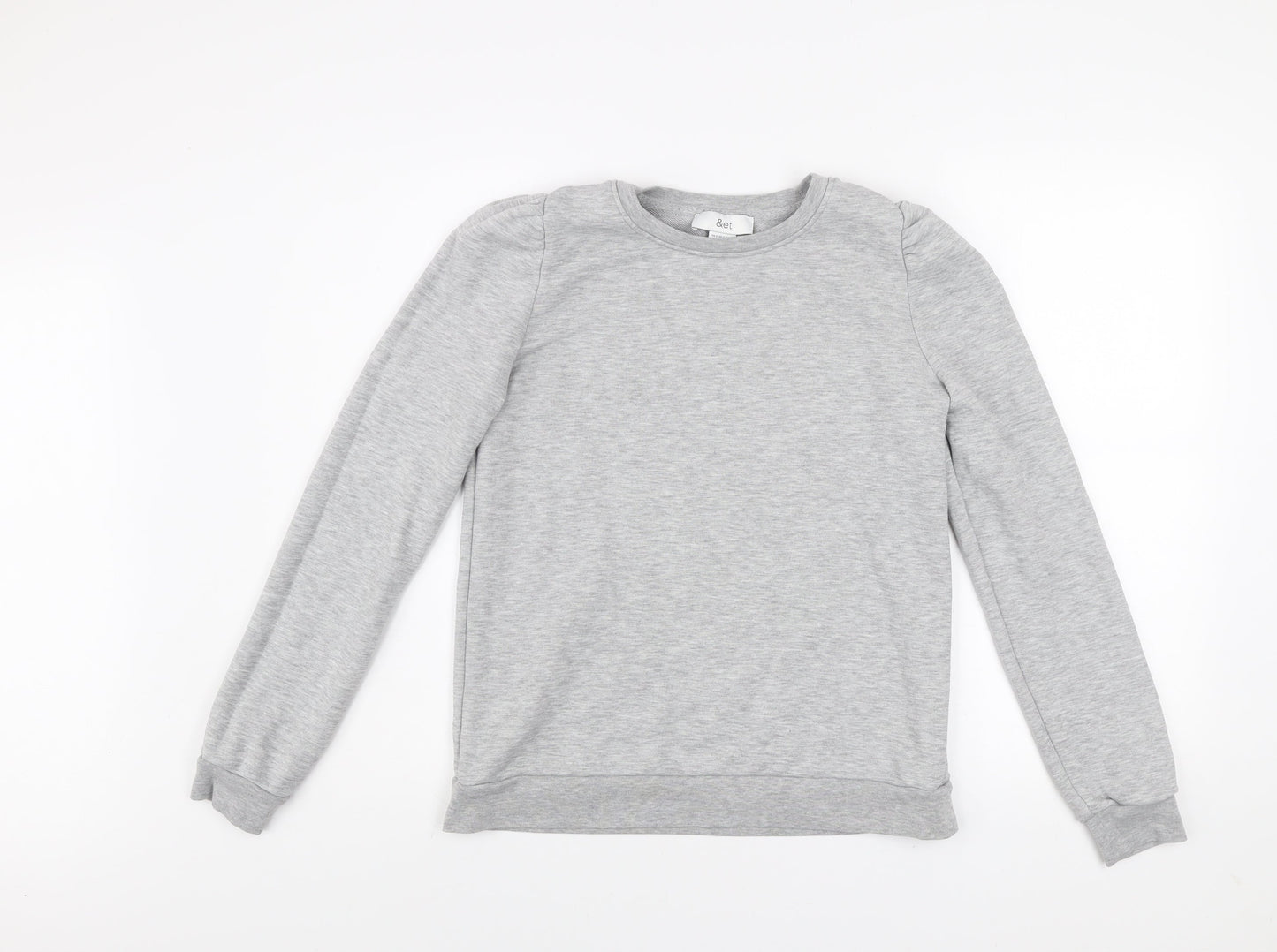 Womens UK Size 10 &et Grey Pullover Sweatshirt