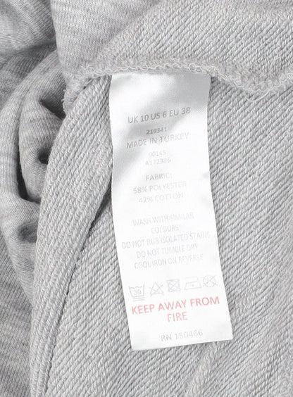 Womens UK Size 10 &et Grey Pullover Sweatshirt