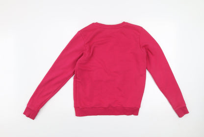 Womens UK Size XS Warehouse Pink Pullover Sweatshirt