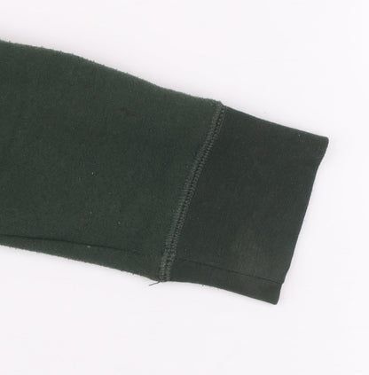 Mens UK Size S Clockhouse Green Henley Hoodie
