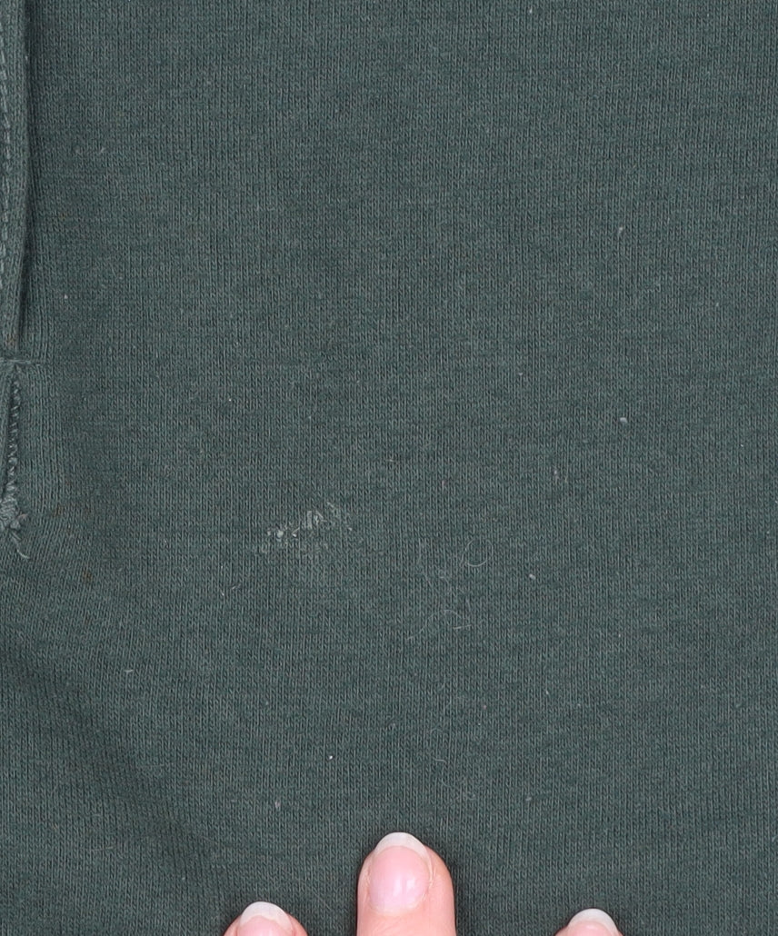Mens UK Size S Clockhouse Green Henley Hoodie