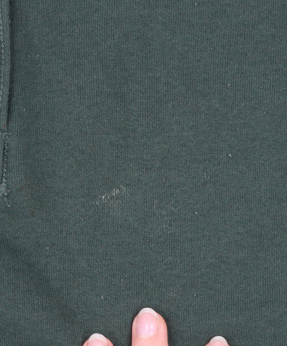 Mens UK Size S Clockhouse Green Henley Hoodie