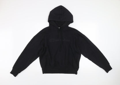 Champion Women's Black Medium Pullover Hoodie Sweatshirt