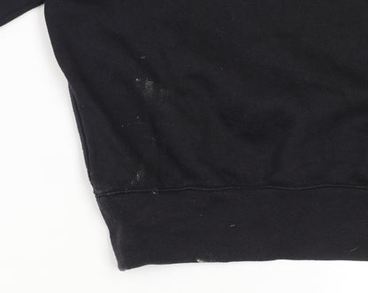 Champion Women's Black Medium Pullover Hoodie Sweatshirt