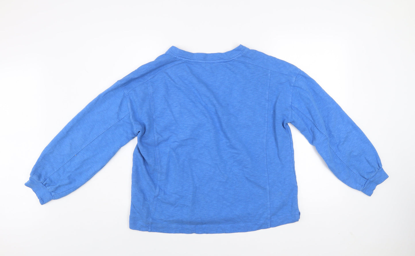 Womens UK Size 14 FatFace Blue Pullover Sweatshirt