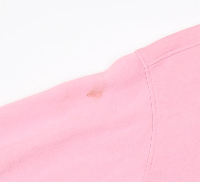 Womens UK Size 12 Threadbare Pink Pullover Sweatshirt