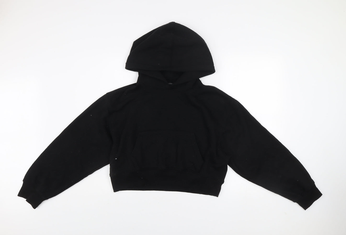 Womens UK Size L Zara Black Pullover Hoodie