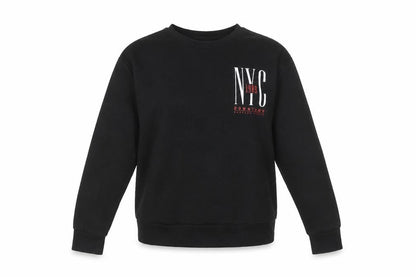 Womens UK Size 10/12 Primark Black Pullover Sweatshirt