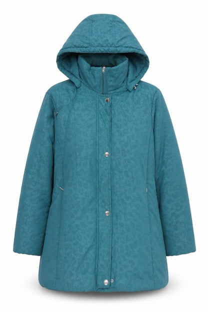 Womens UK Size 20 Finesse Blue Parka Coat