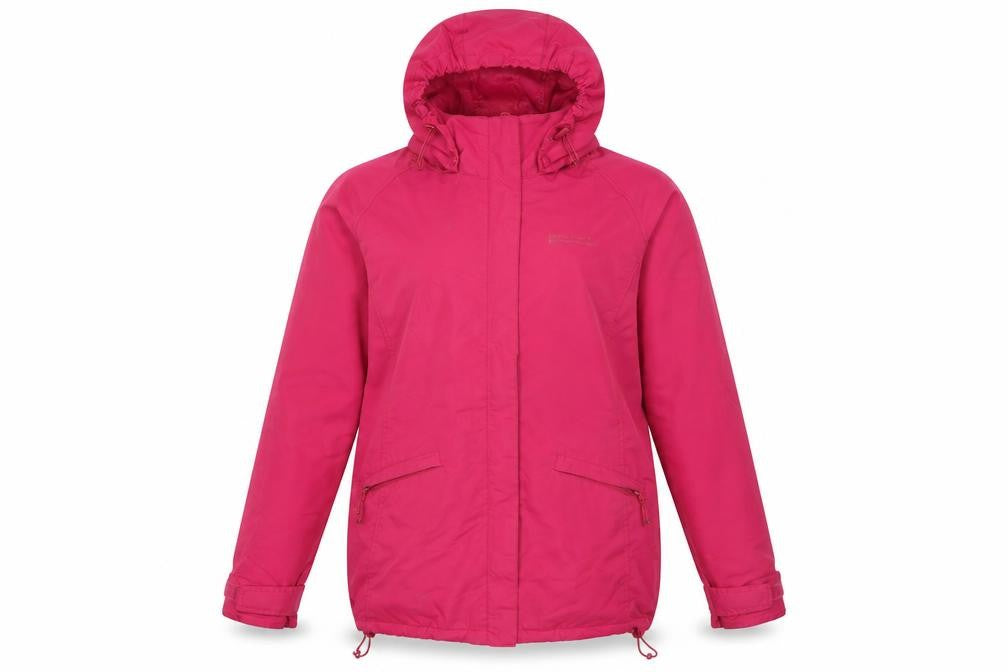 Womens UK Size 12 Mountain Warehouse Pink Rain Coat