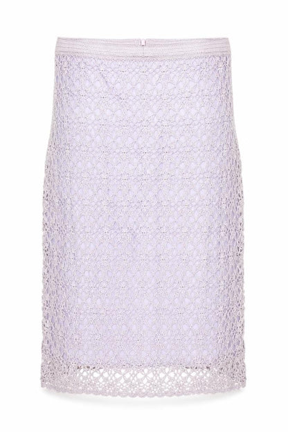 Womens UK Size 4 Claire Kennedy Crochet Knit Skirt