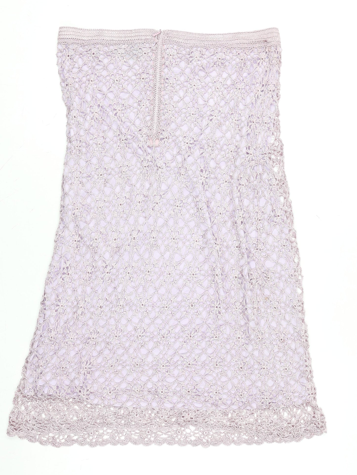 Womens UK Size 4 Claire Kennedy Crochet Knit Skirt