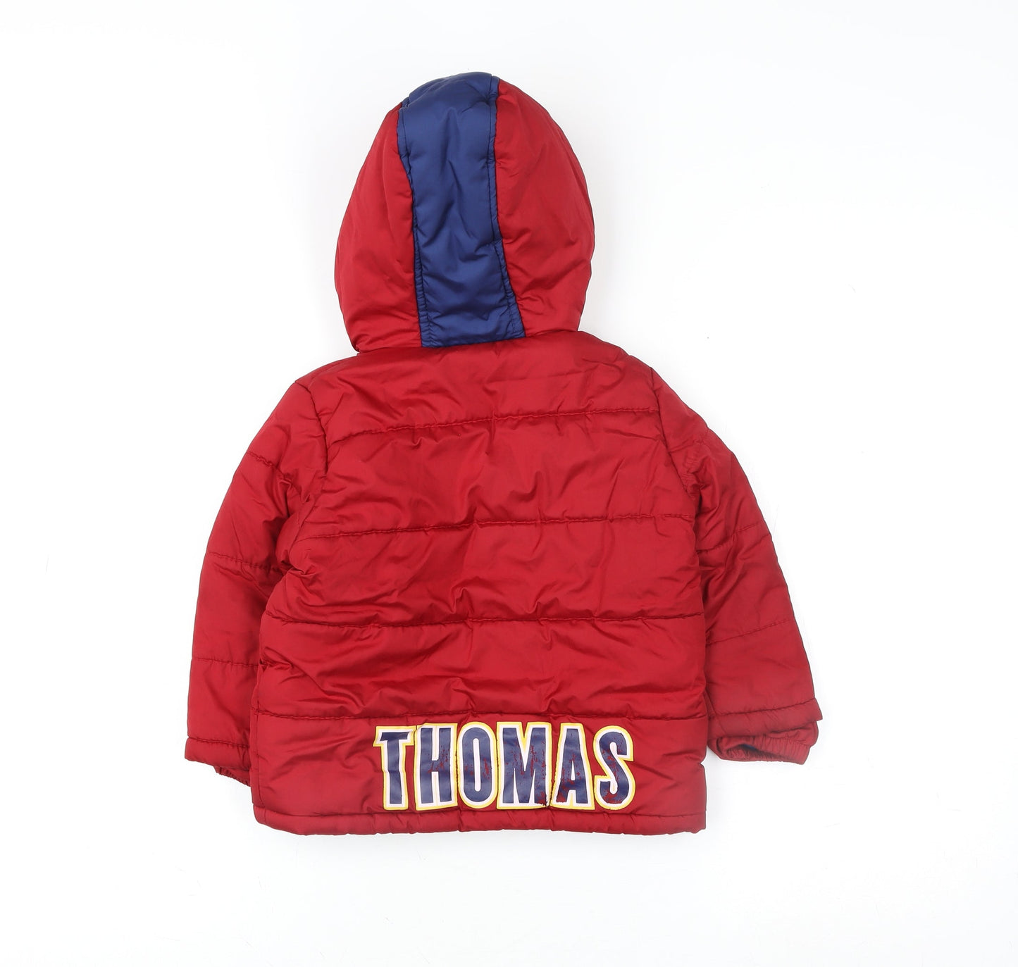 Marks and Spencer Boys Red Thomas the Tank Engine Puffer Jacket 18-24 Months
